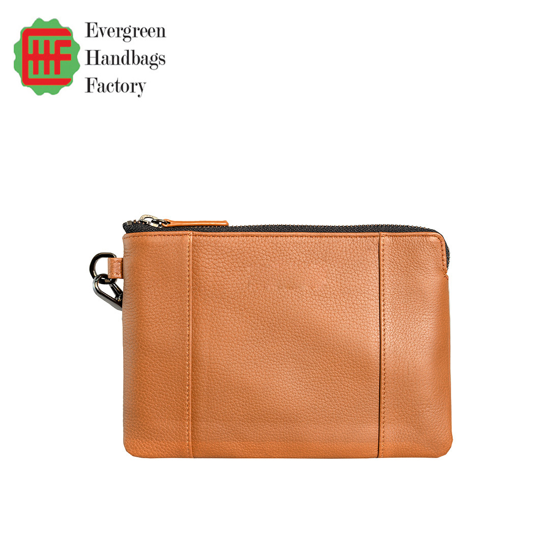 Patchwork Leather Wristlet