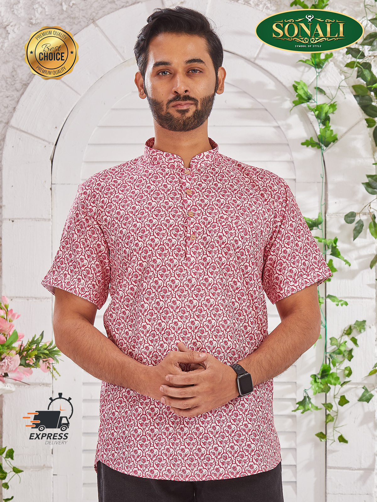 [READY STOCK] Sonali Premier Quality Couples Collections Men's Top / Women's Top - Q1912,Q1913