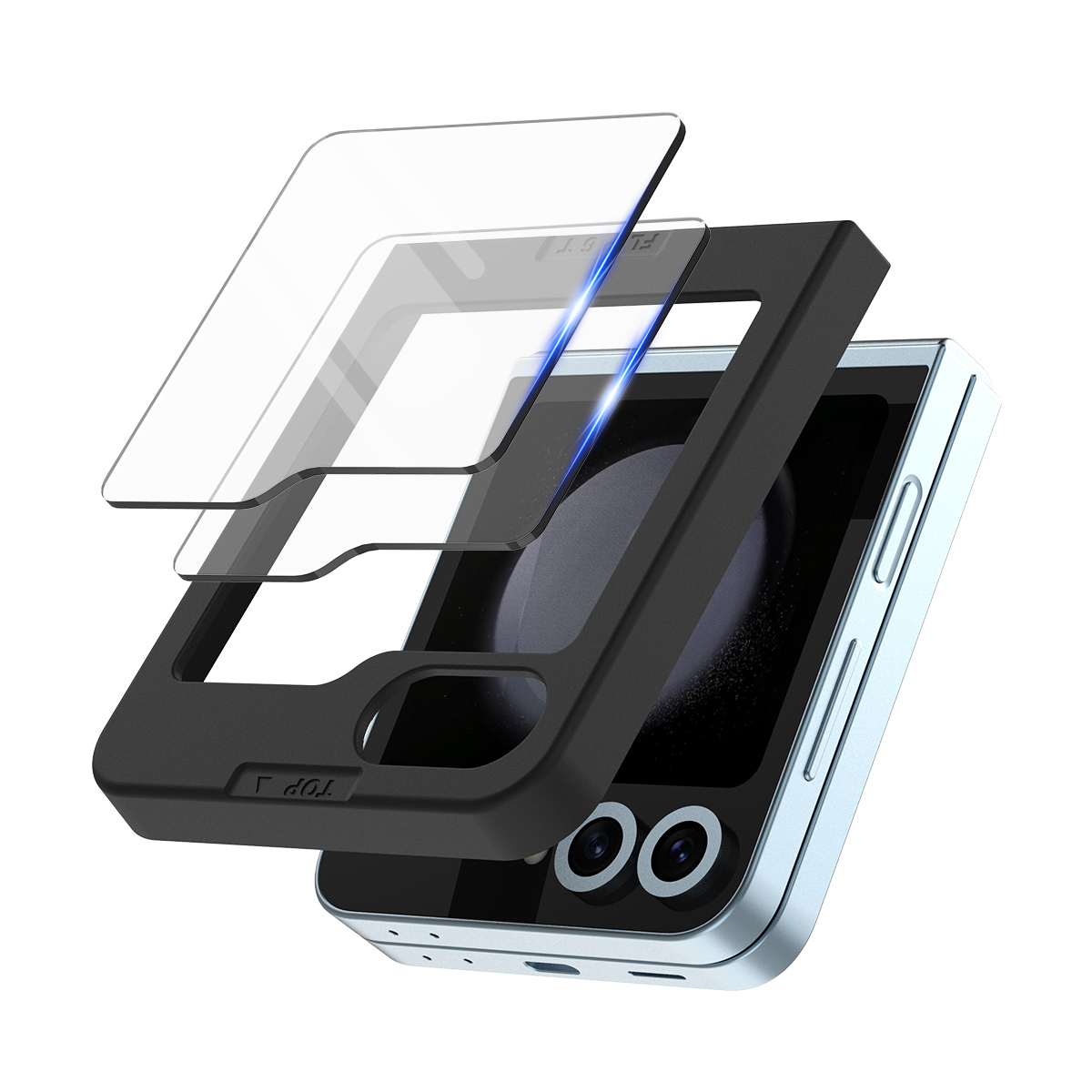 araree Core 外屏強化玻璃 X2 -Galaxy Z Flip 6 | 香港行貨