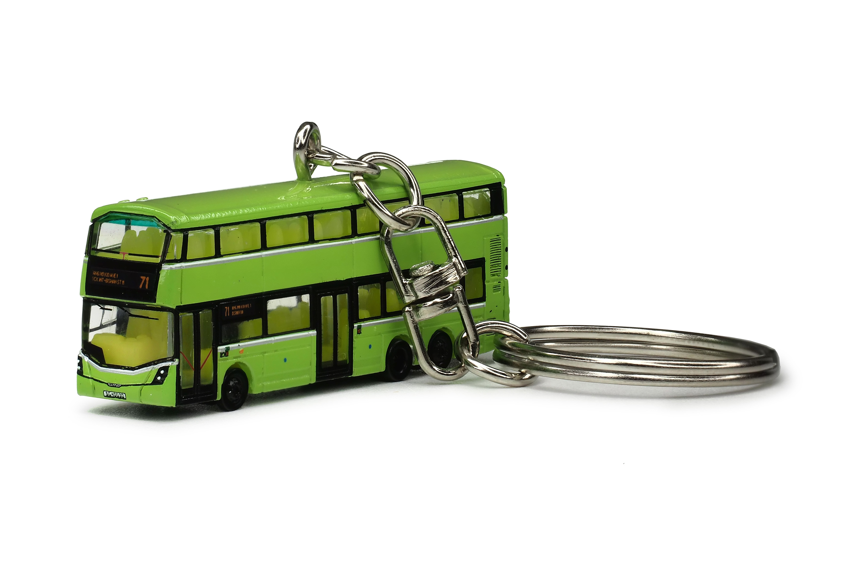 MCOTH-B8LKC01 1:250 新加坡雙層巴士鑰 (71) 匙扣