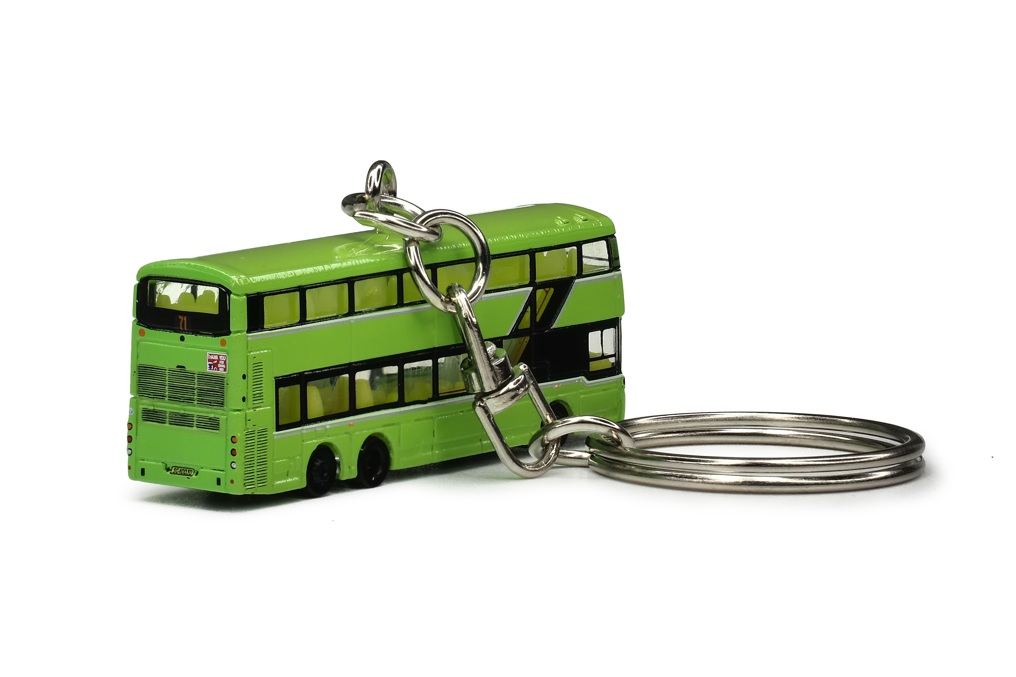 MCOTH-B8LKC01 1:250 新加坡雙層巴士鑰 (71) 匙扣
