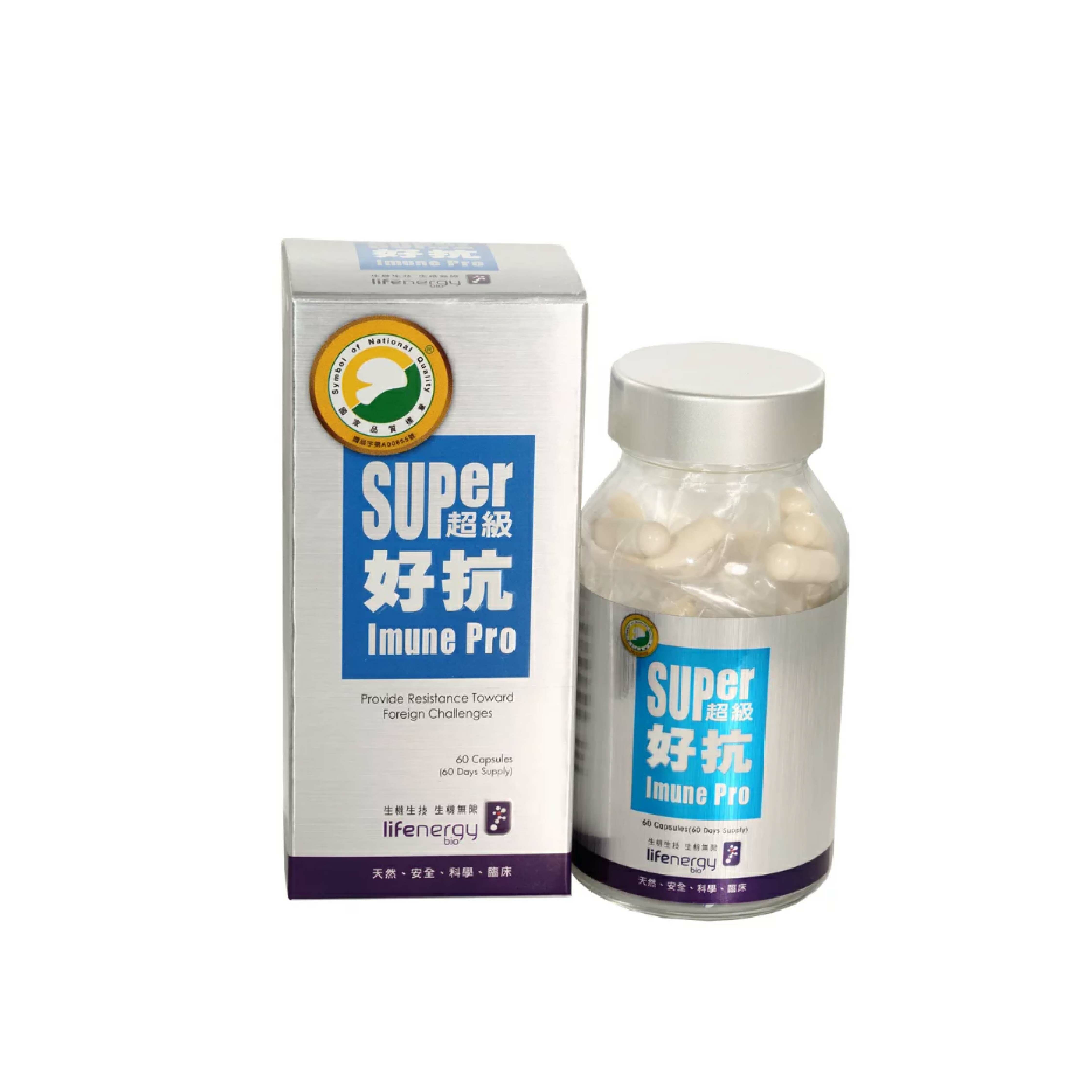 生機生技 超級好抗 GPS酵母葡聚多醣體膠囊 60粒/瓶