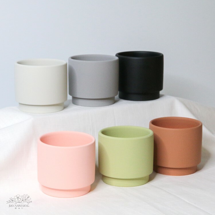 陶瓷花器 創意花盆  小 6色