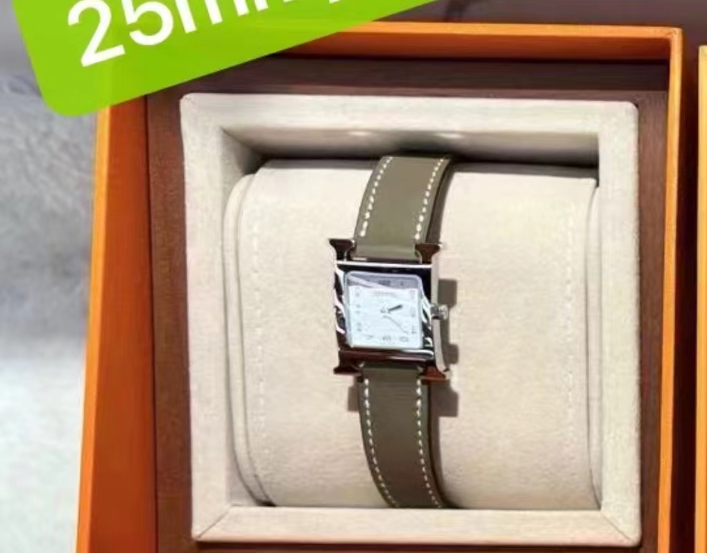 Hermes駝色手錶-M