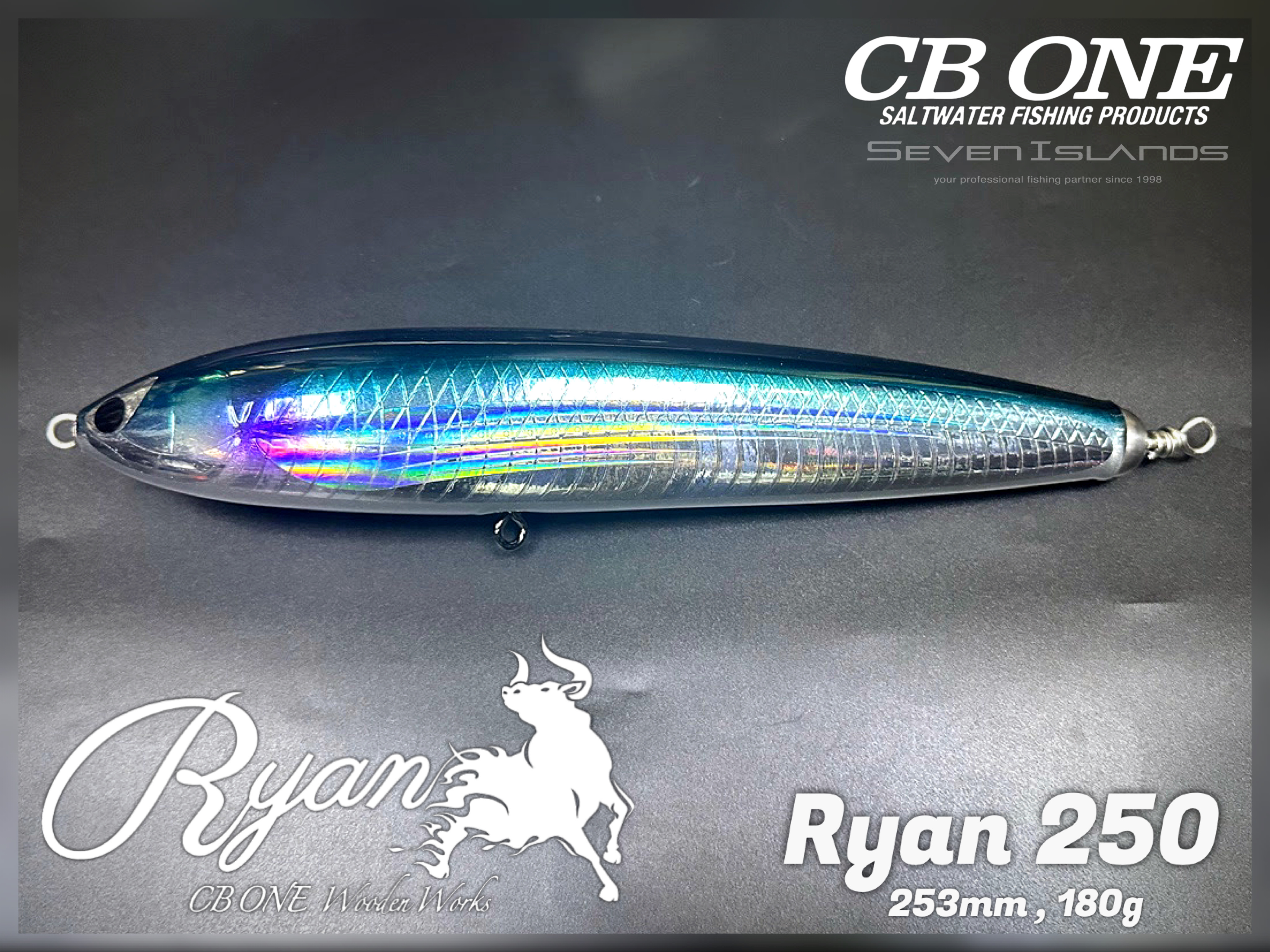 CB ONE Ryan 250 Wooden Stock Bait