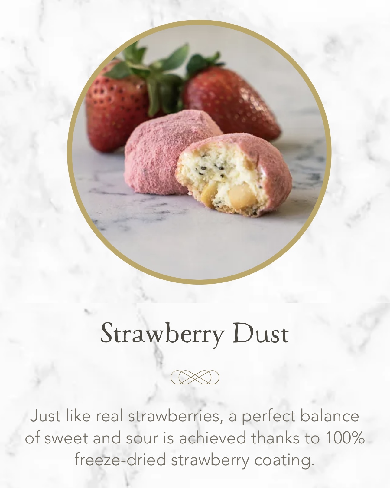 PS I LOVE YOU 曲奇波波 -  Strawberry Dust（士多啤梨）