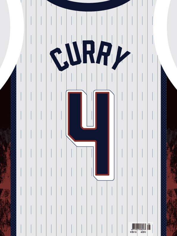 XXL 2024 8月號 奧運主題 CURRY 封面封底