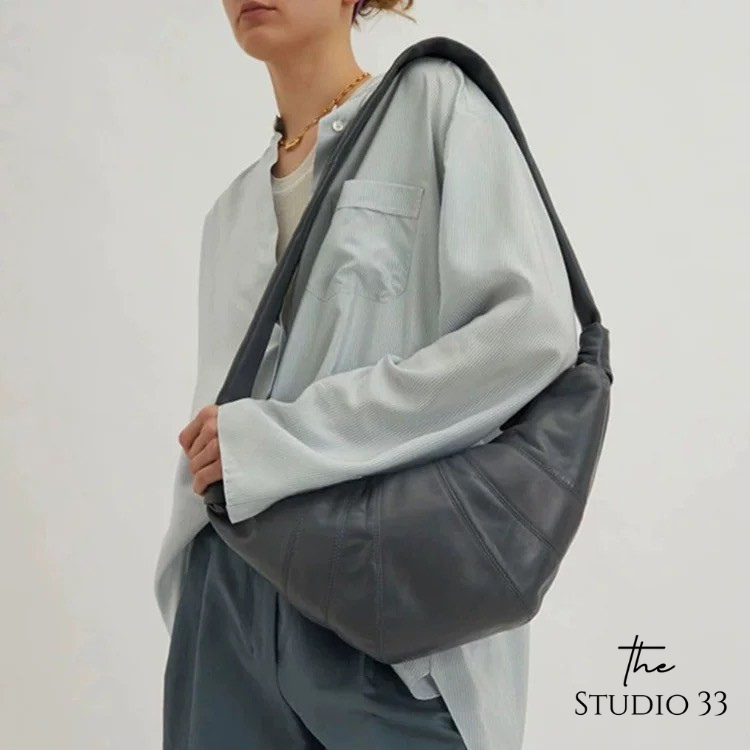 法式真皮腋下可頌包