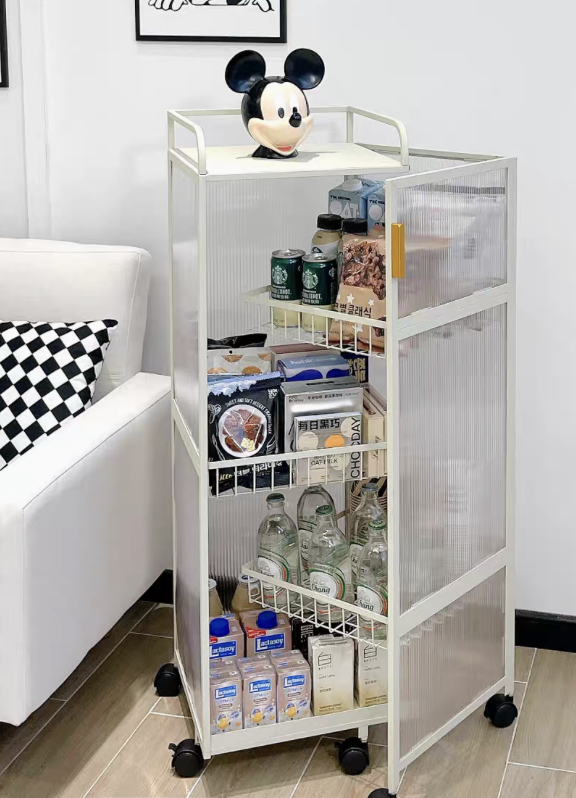 棟哈 小推車置物架