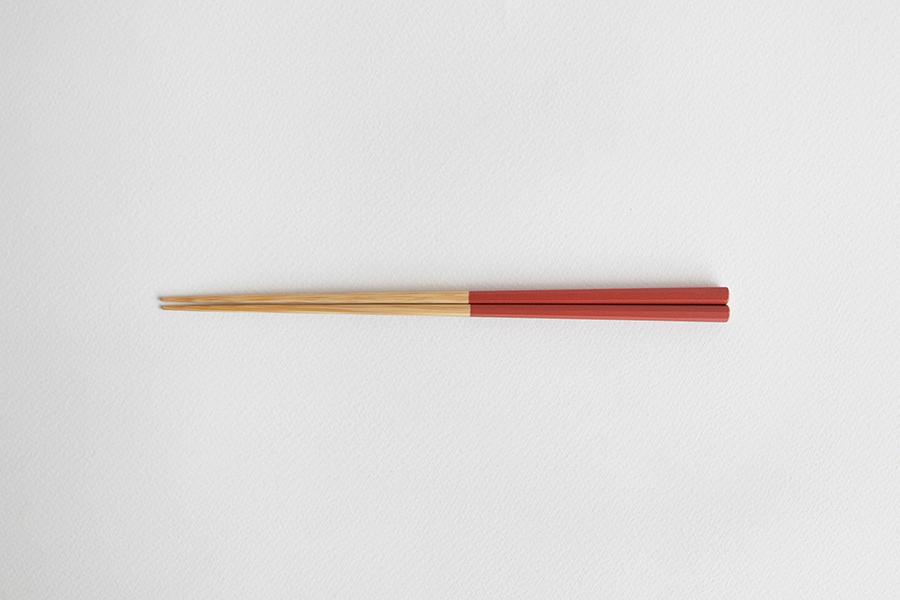 公長齋小菅-花雅箸 / 珊瑚紅