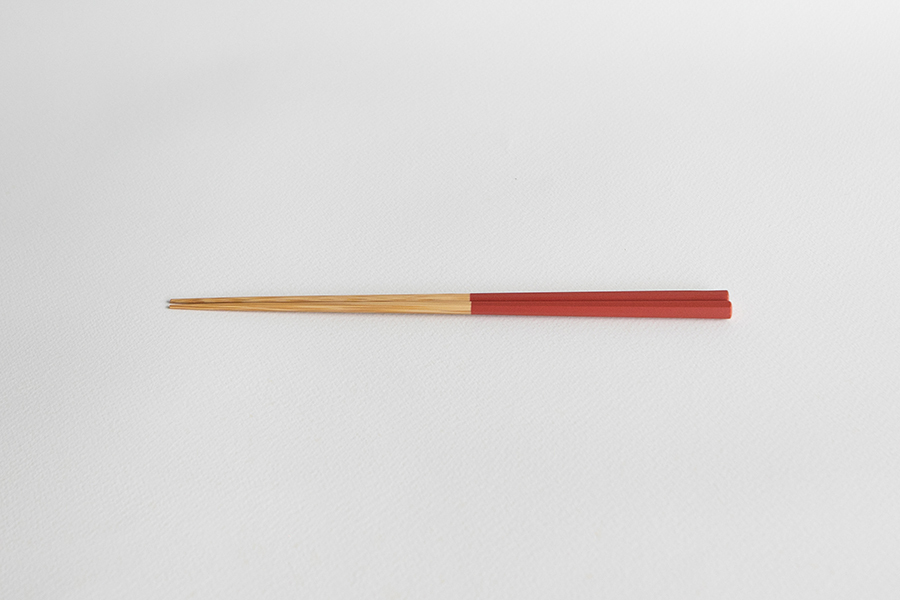 公長齋小菅-花雅箸 / 珊瑚紅