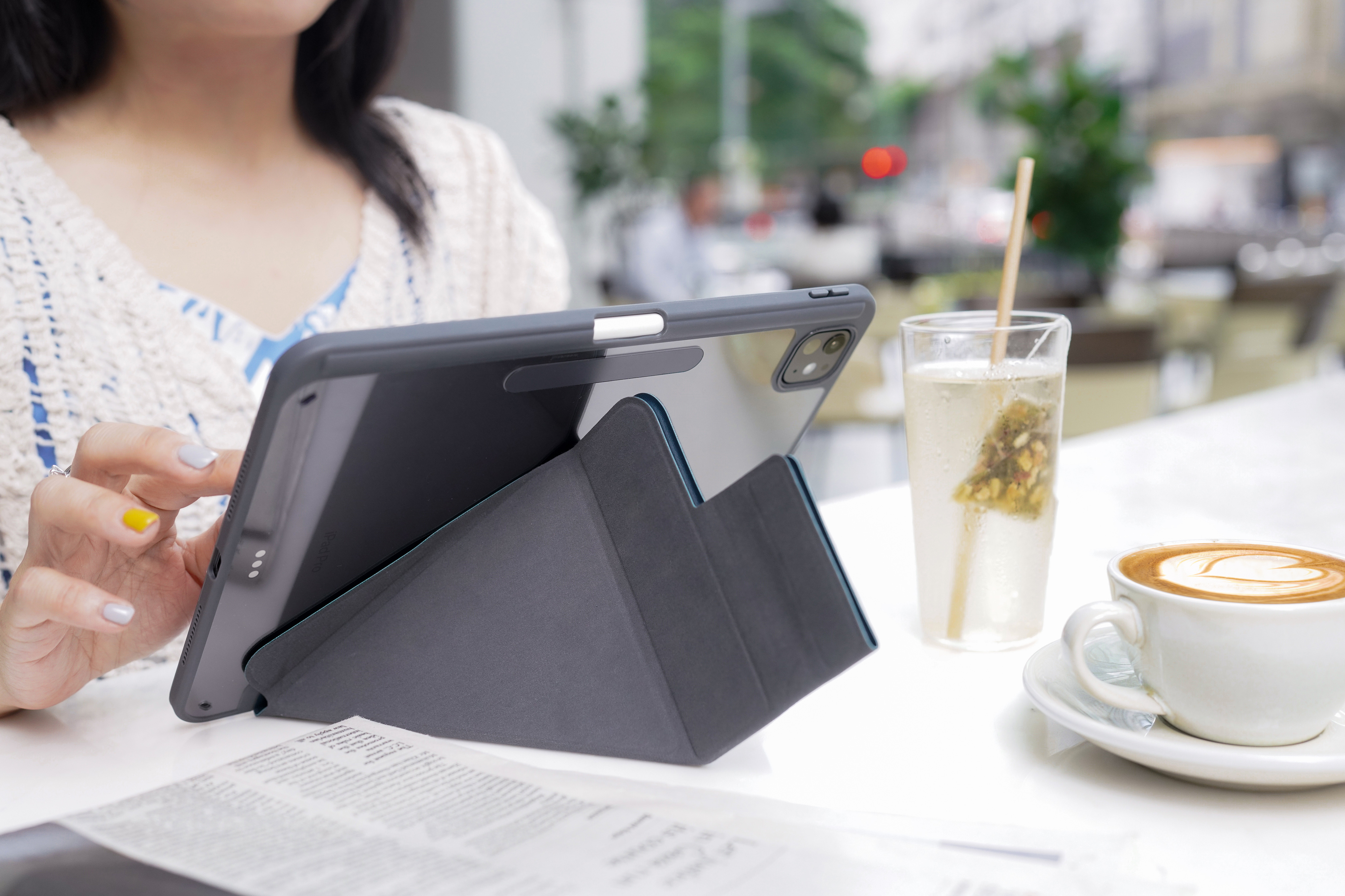 for iPad Pro 11" (2024) | LUCID REFINED FOLIO | Full Protection Folio Case - Midnight Blue