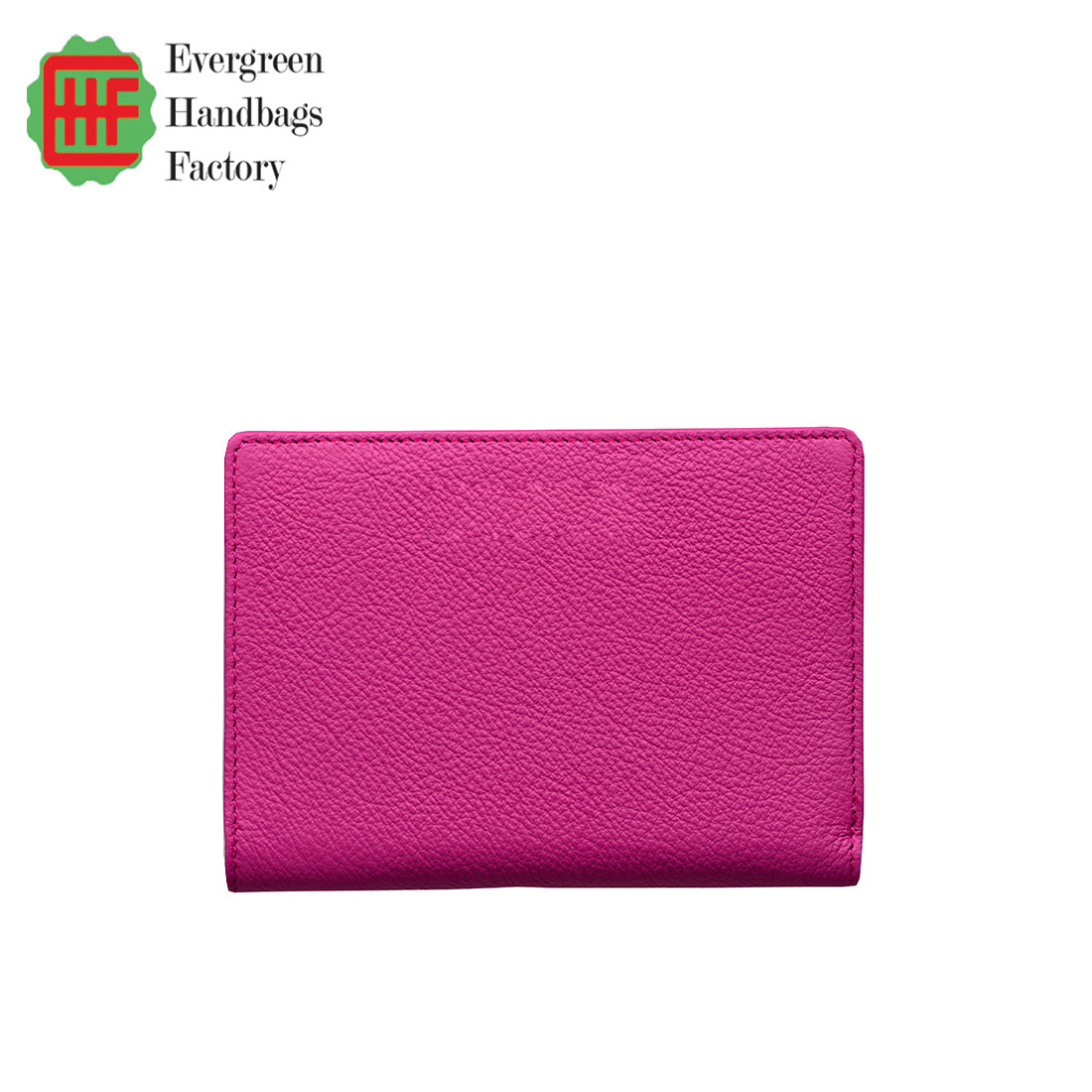 Medium Zip Wallet in Pebble Leather