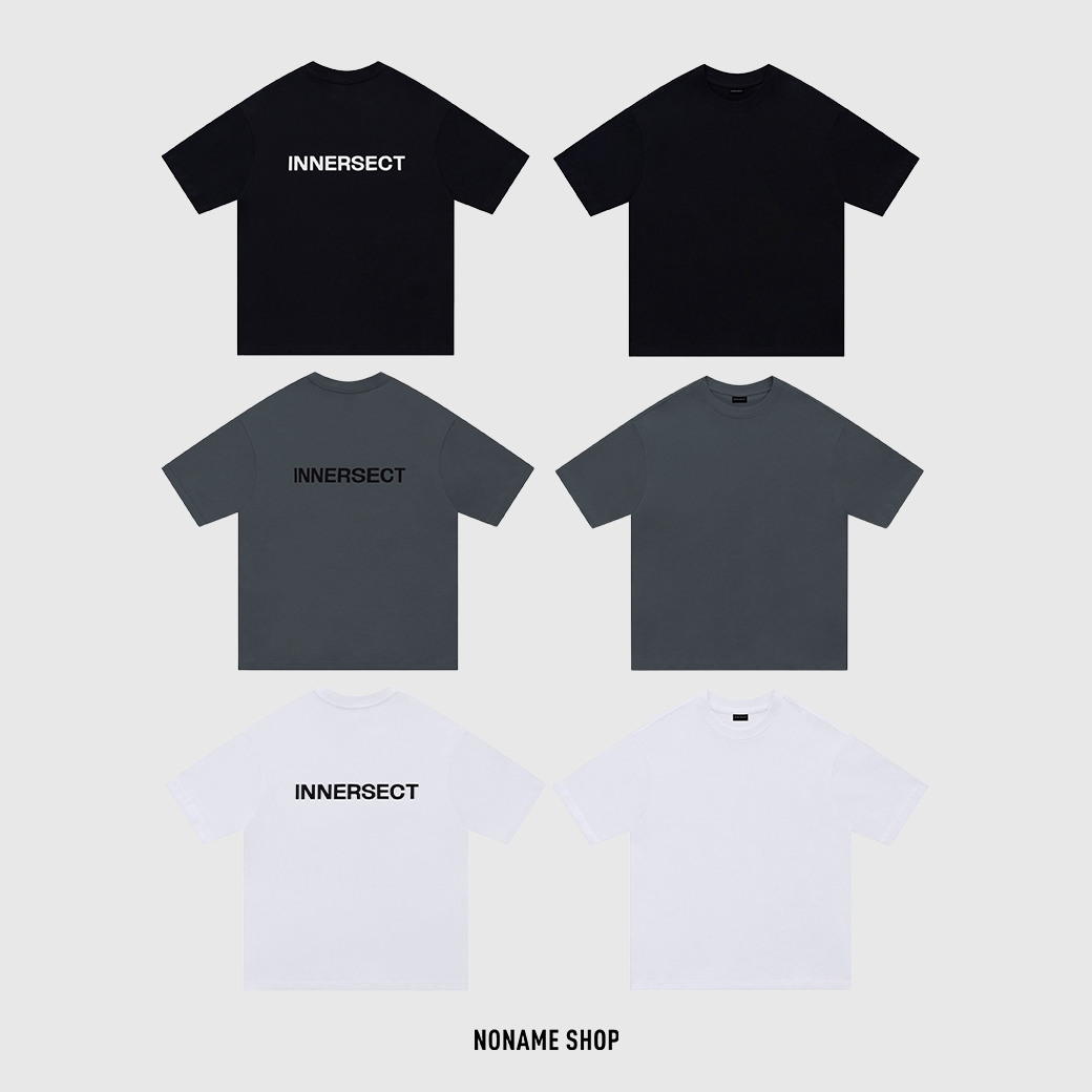 INNERSECT 背面字母 LOGO 印花 短袖 三色 (男款)