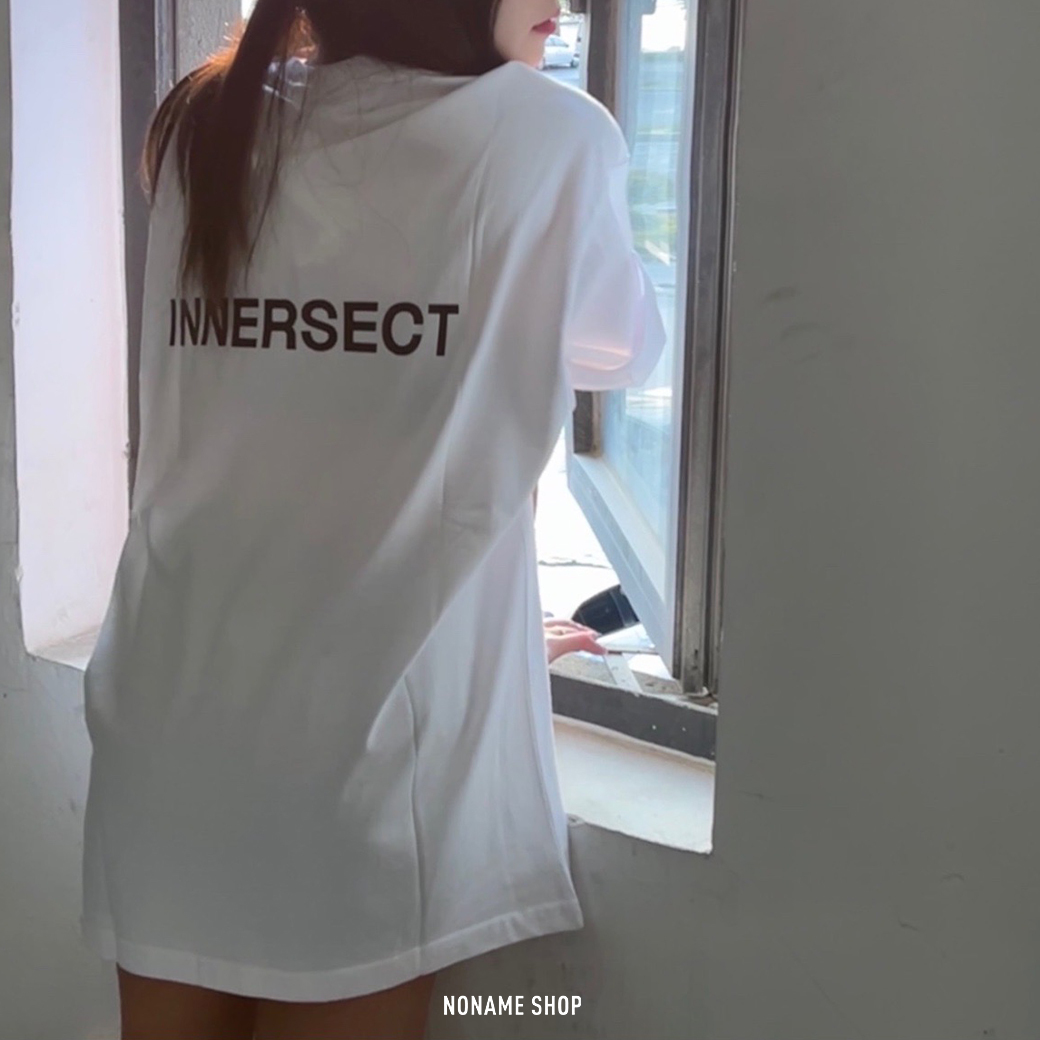 INNERSECT 背面字母 LOGO 印花 短袖 三色 (男款)