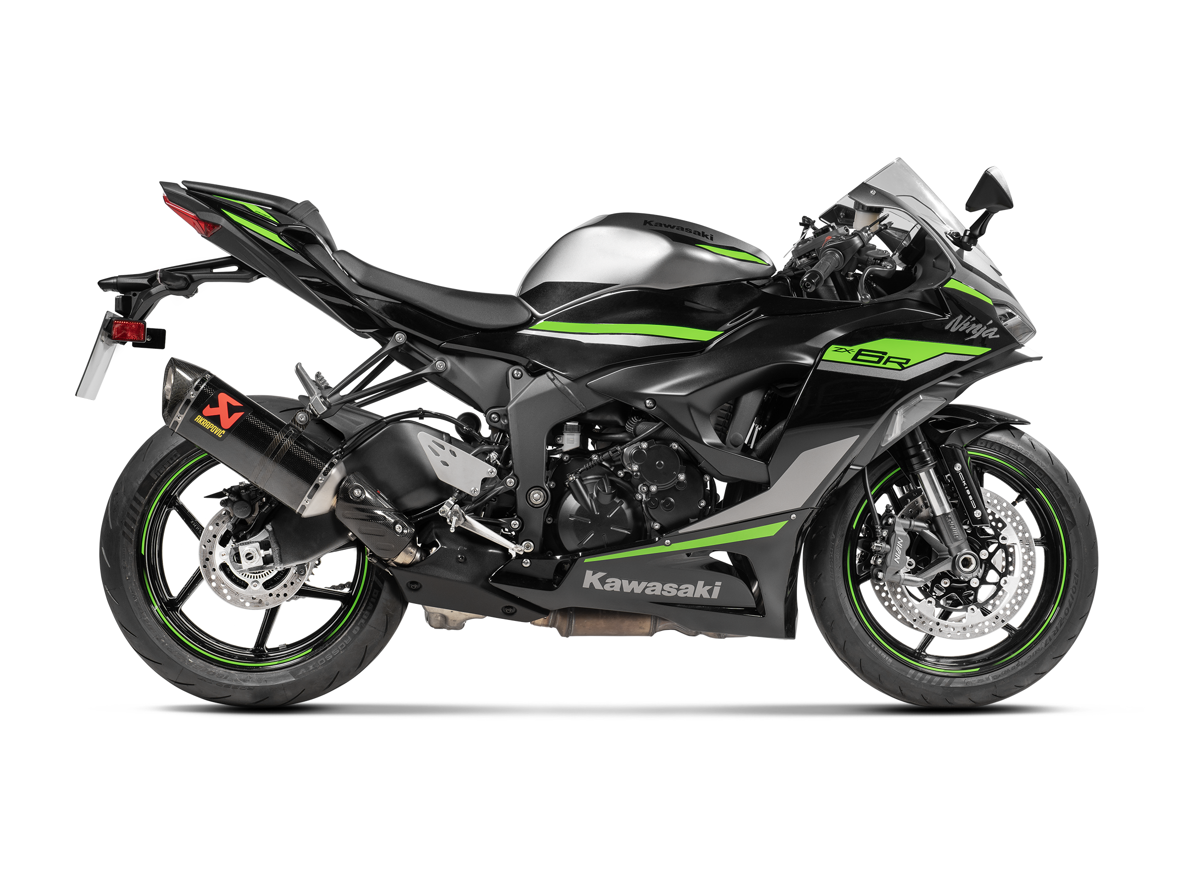 AKRAPOVIC  尾段排氣喉 Kawasaki  Ninja ZX-6R  2024 (預訂)
