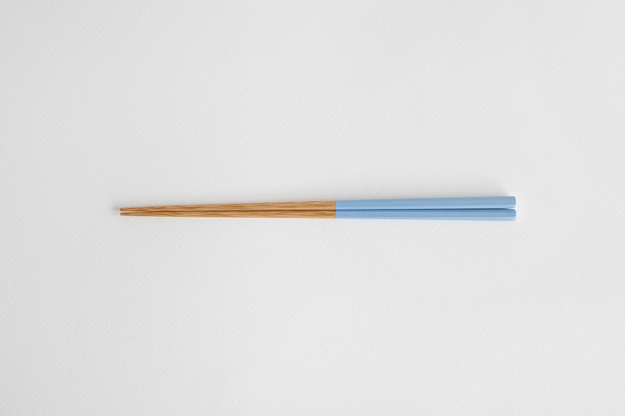 公長齋小菅-花雅箸 / 絲綢藍