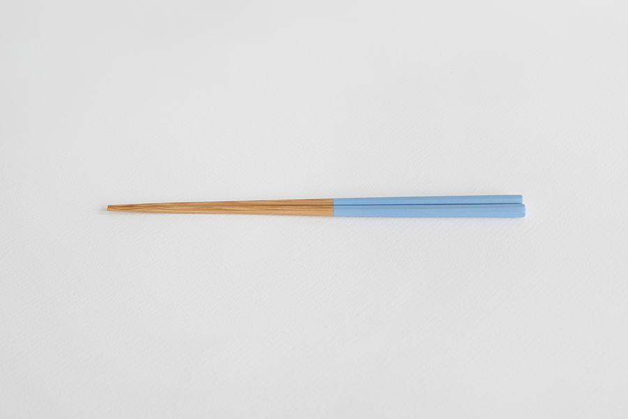 公長齋小菅-花雅箸 / 絲綢藍