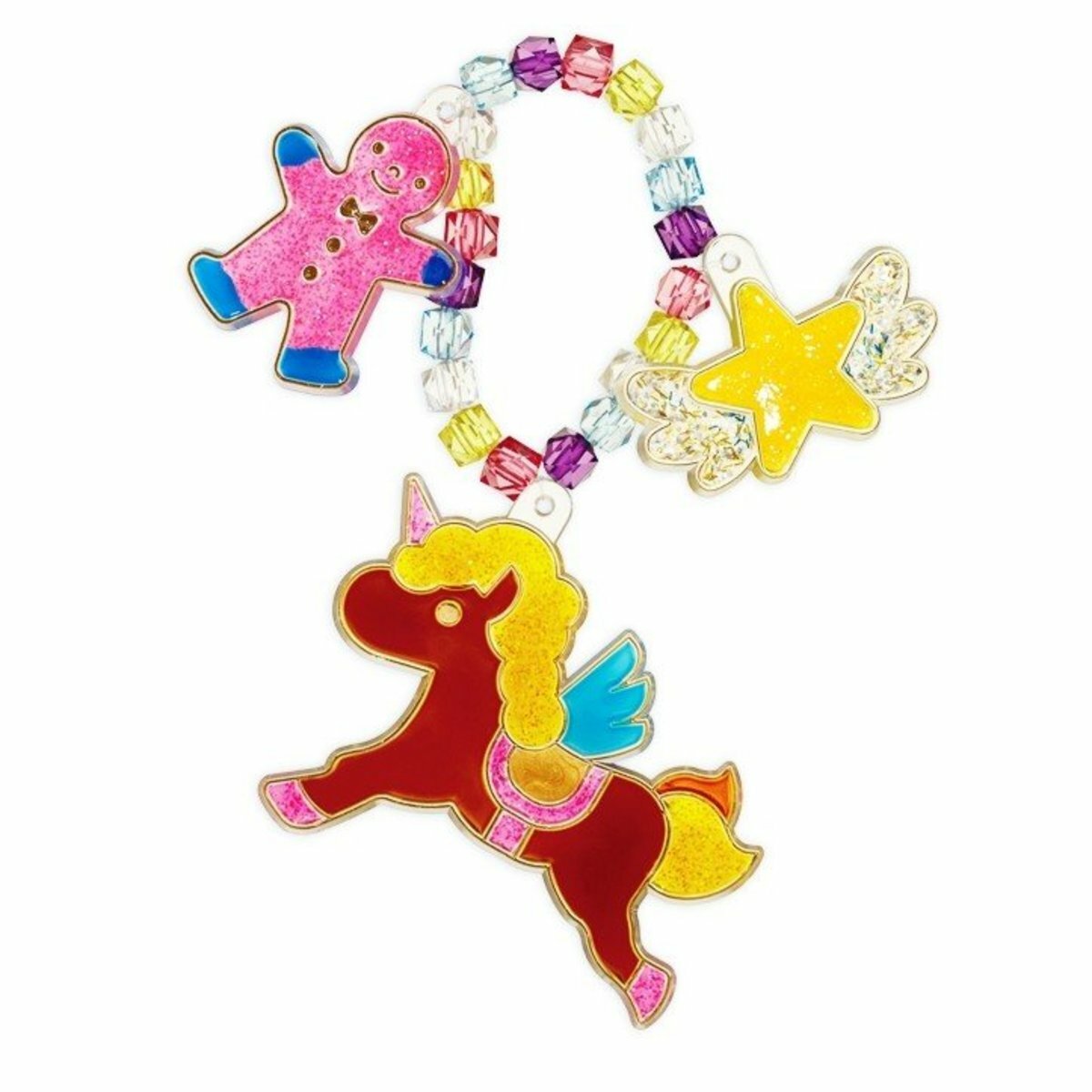 AMOS - 韓國 AMOS 繪畫玻璃彩連掛飾膠牌, 手飾及頸飾 10.5毫升 x 6色 (大盒套裝) #SD10P6-MSB《香港行貨》-1 套