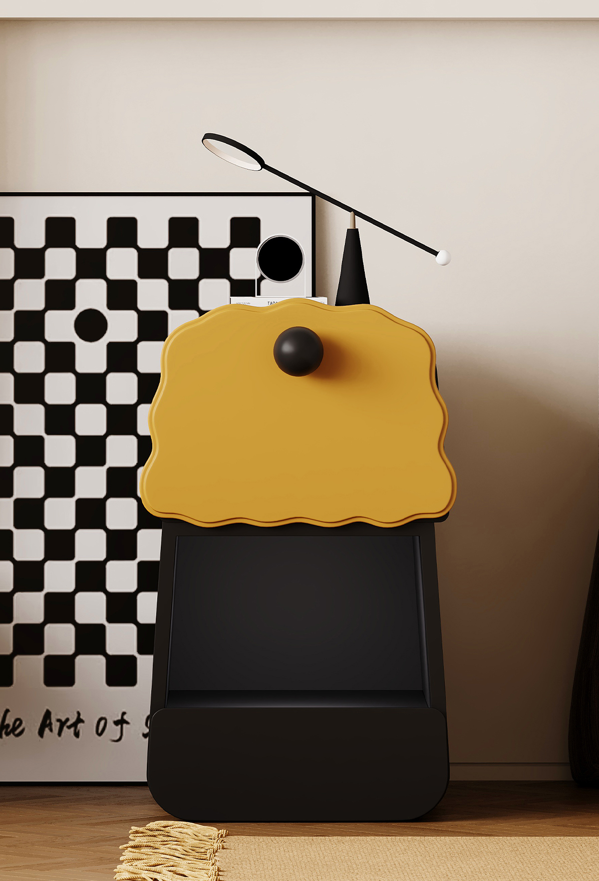 Monolog 小型超窄床頭收納櫃