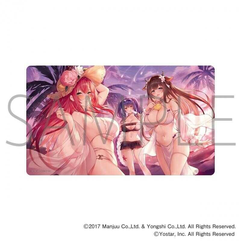 速科夫&波拉&樫野 對戰桌墊 1張（尺寸 60*35cm）