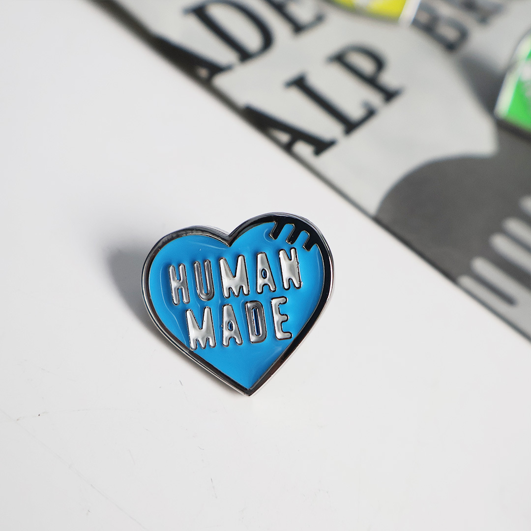 2024SS HUMAN MADE HEART PINS 店鋪限定 愛心 別針 可用於包包 帽子 新配色 現貨