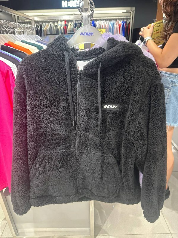 [ NERDY ]24FW★韓国人気★REVERSIBLE COLLARLESS FLEECE JACKET NERDY(ノルディ)のレディース フリースジャケット 人気アイテム