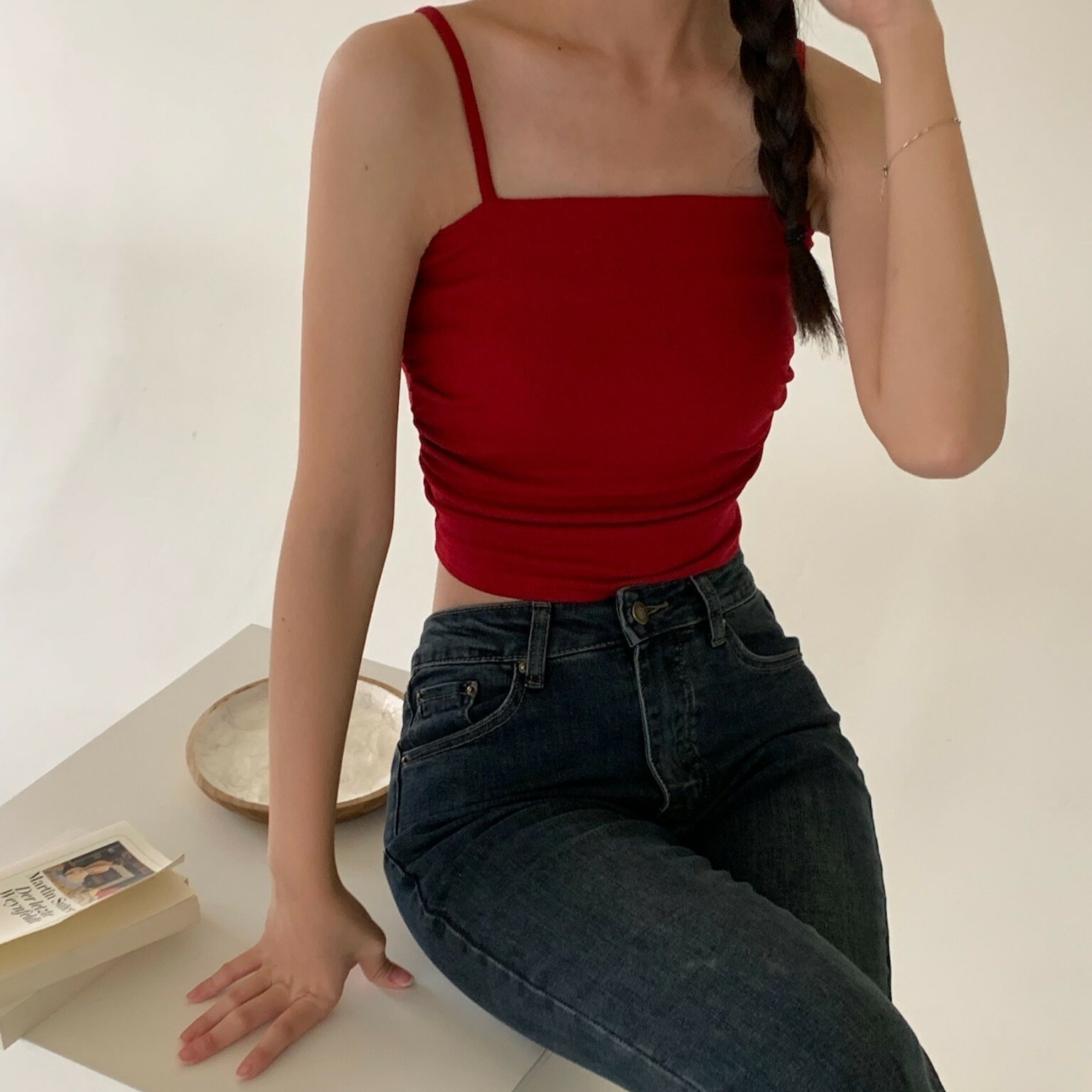 妖精尾巴🦊側抓皺背心