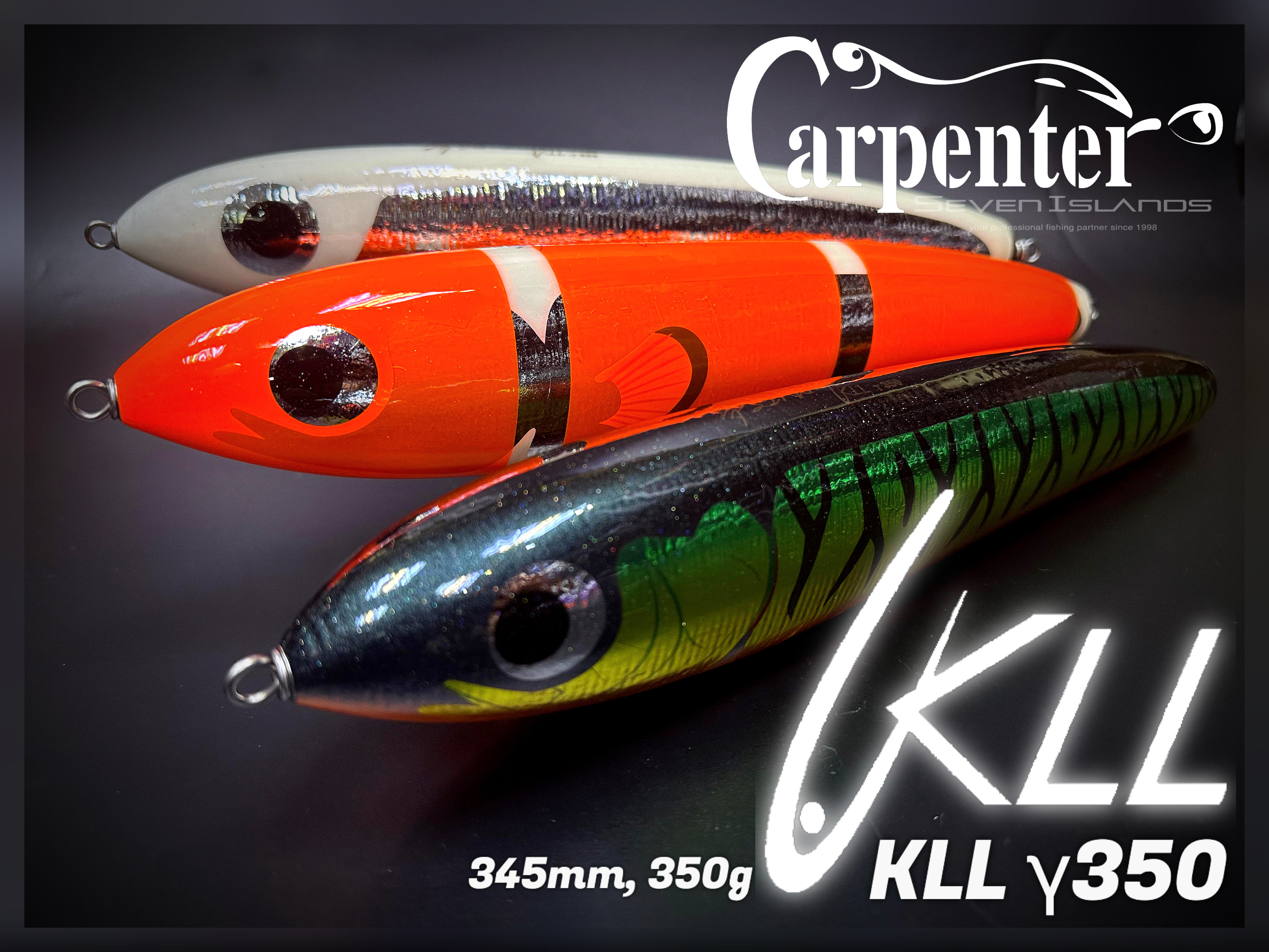 【好評にて期間延長】 カーペンター KLL Hタイプ γ350 ガンマ350 ルアー・フライ