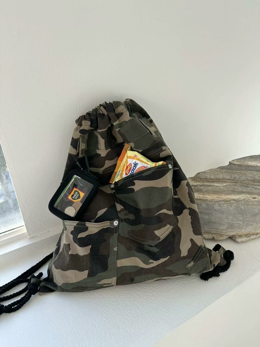 迷彩索繩背囊 B350