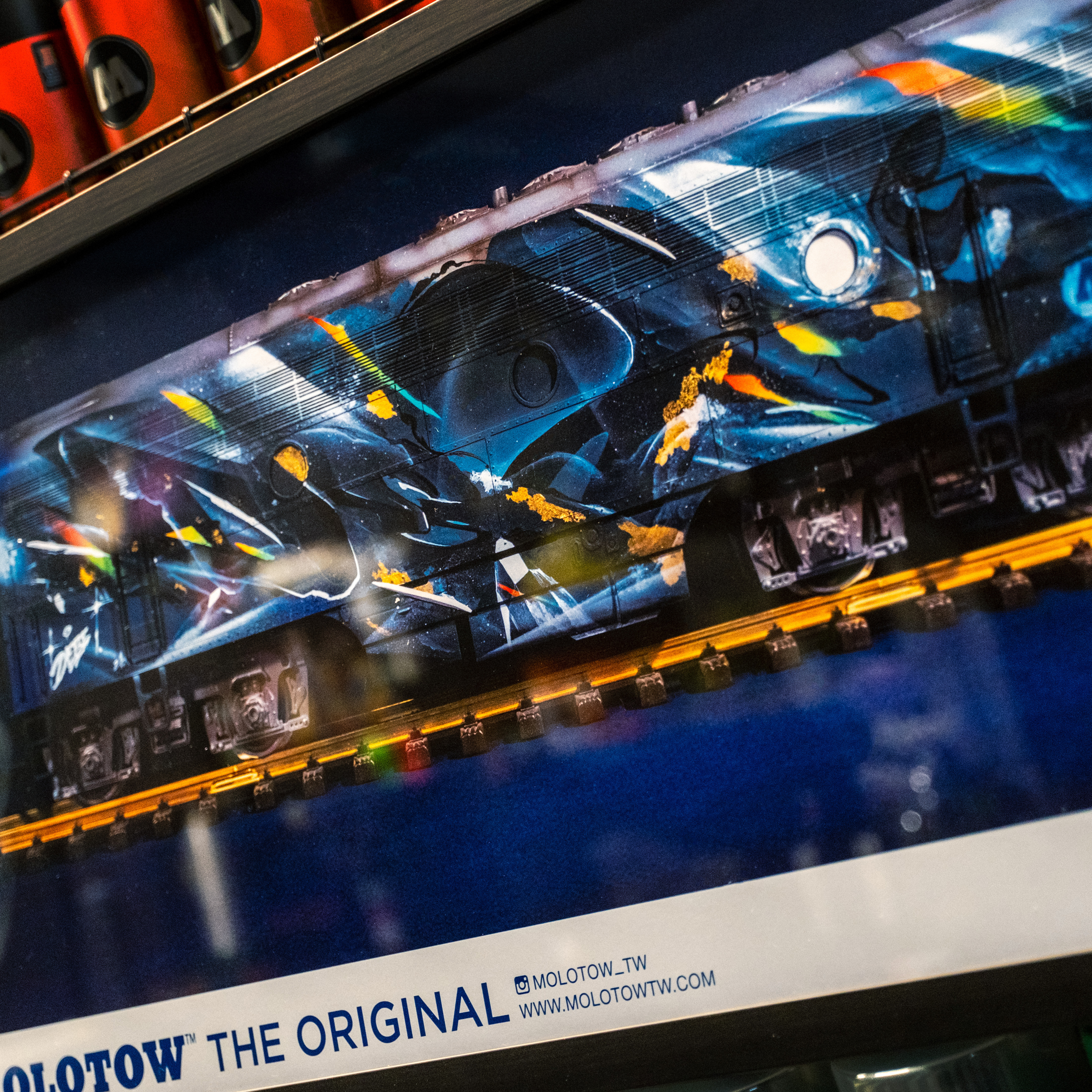 DEBE x MOLOTOW 首波藝術家聯名海報