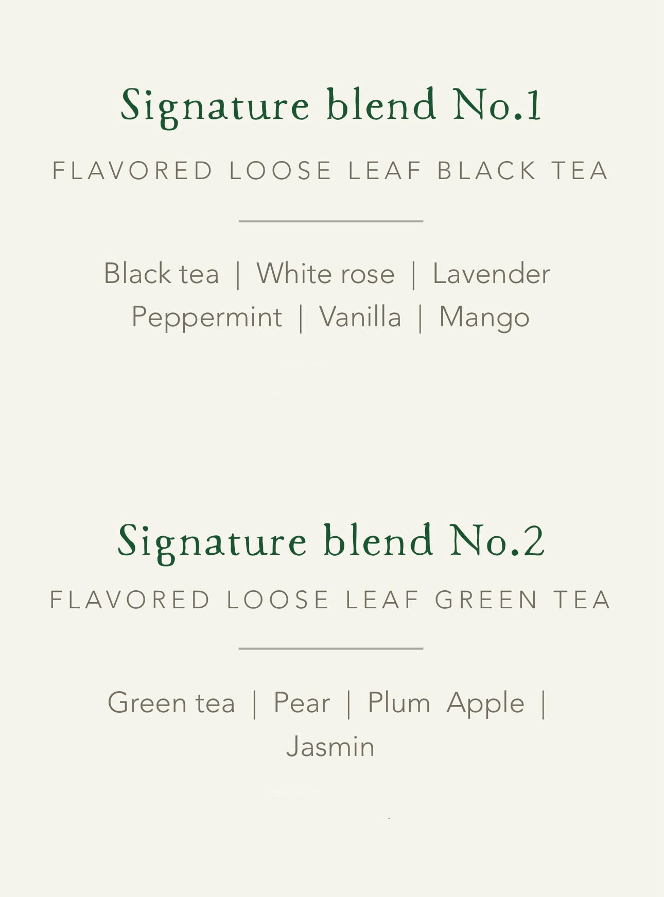 PS I LOVE YOU  - 招牌混合茶