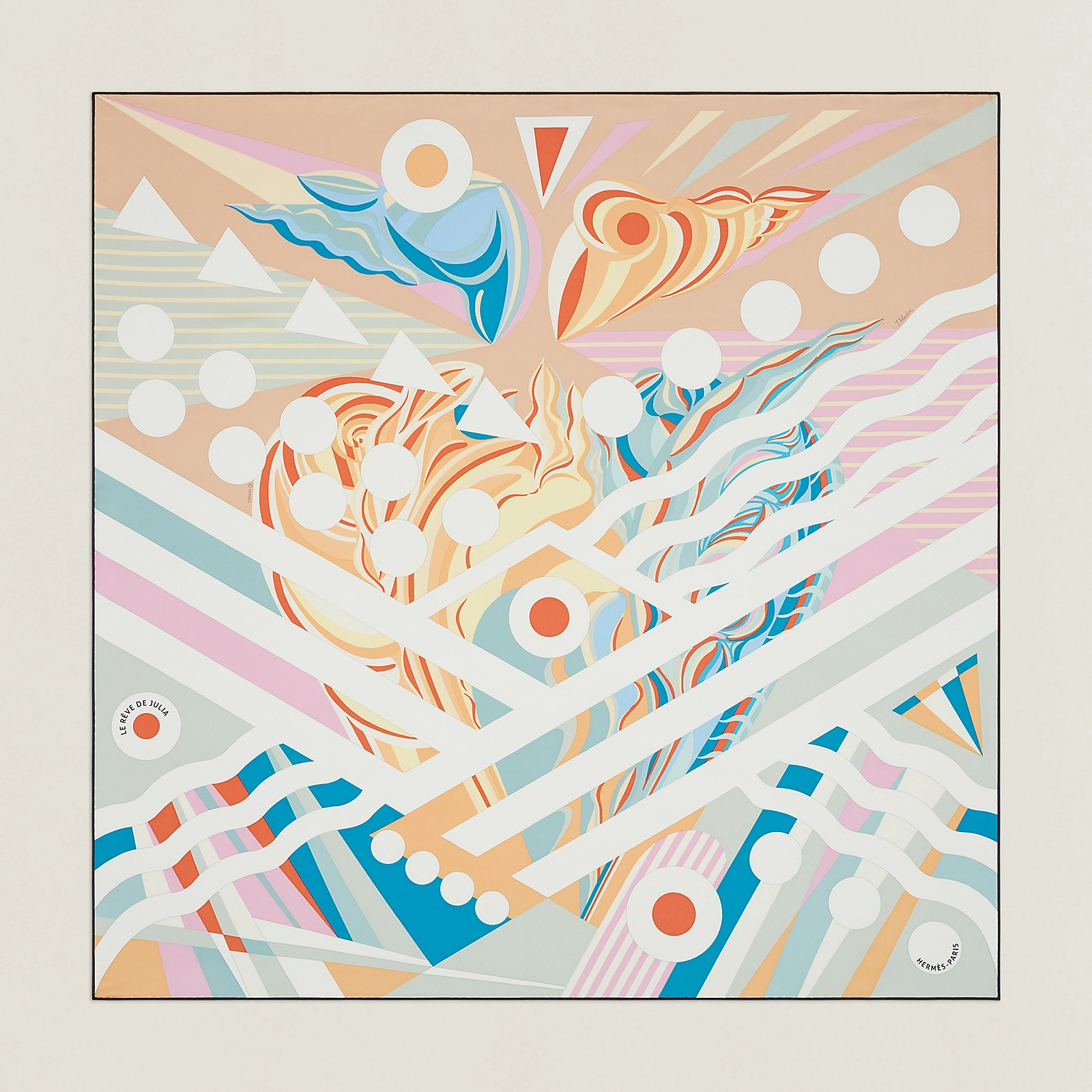 Hermes Silk Scarf 90