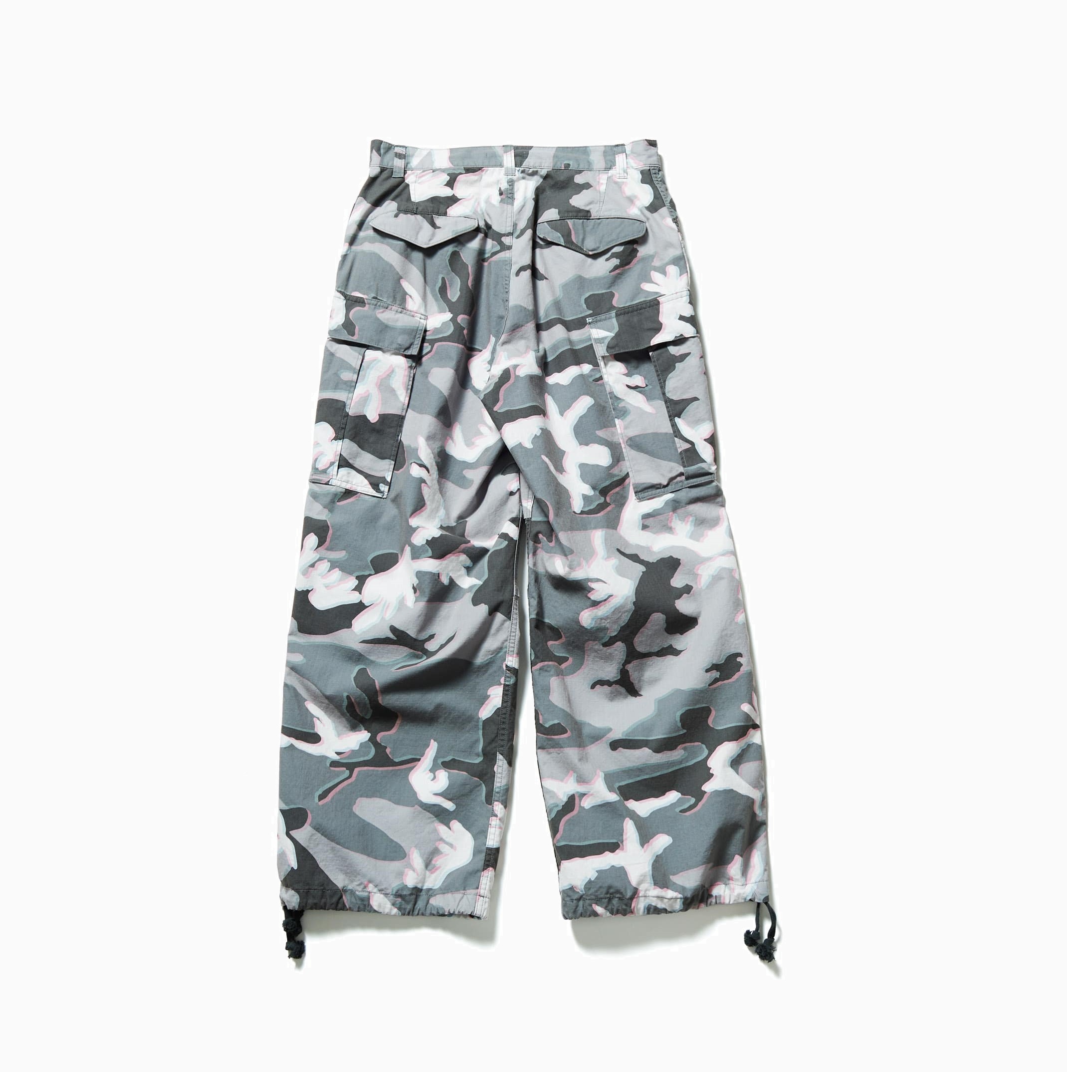 SOPH Uniform Experiment MOIRE CAMOUFLAGE CARGO PANTS - PRE ORDER ITEM (預訂中)