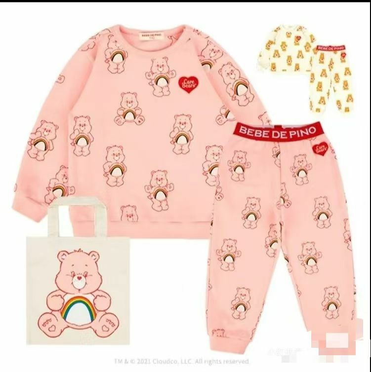 廠單  carebears 滿印居家服+帆布袋