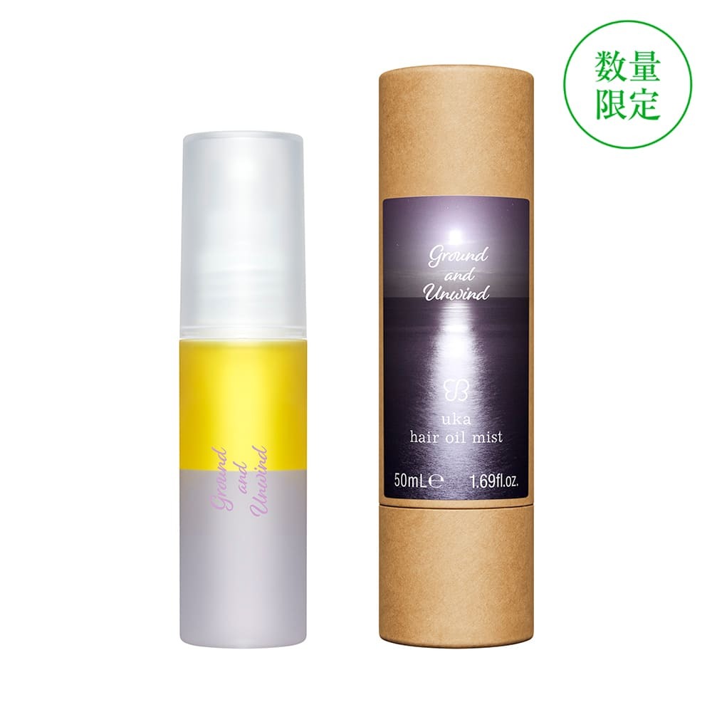 [限定] UKA Hair Oil Mist Ground And Unwind 50ml