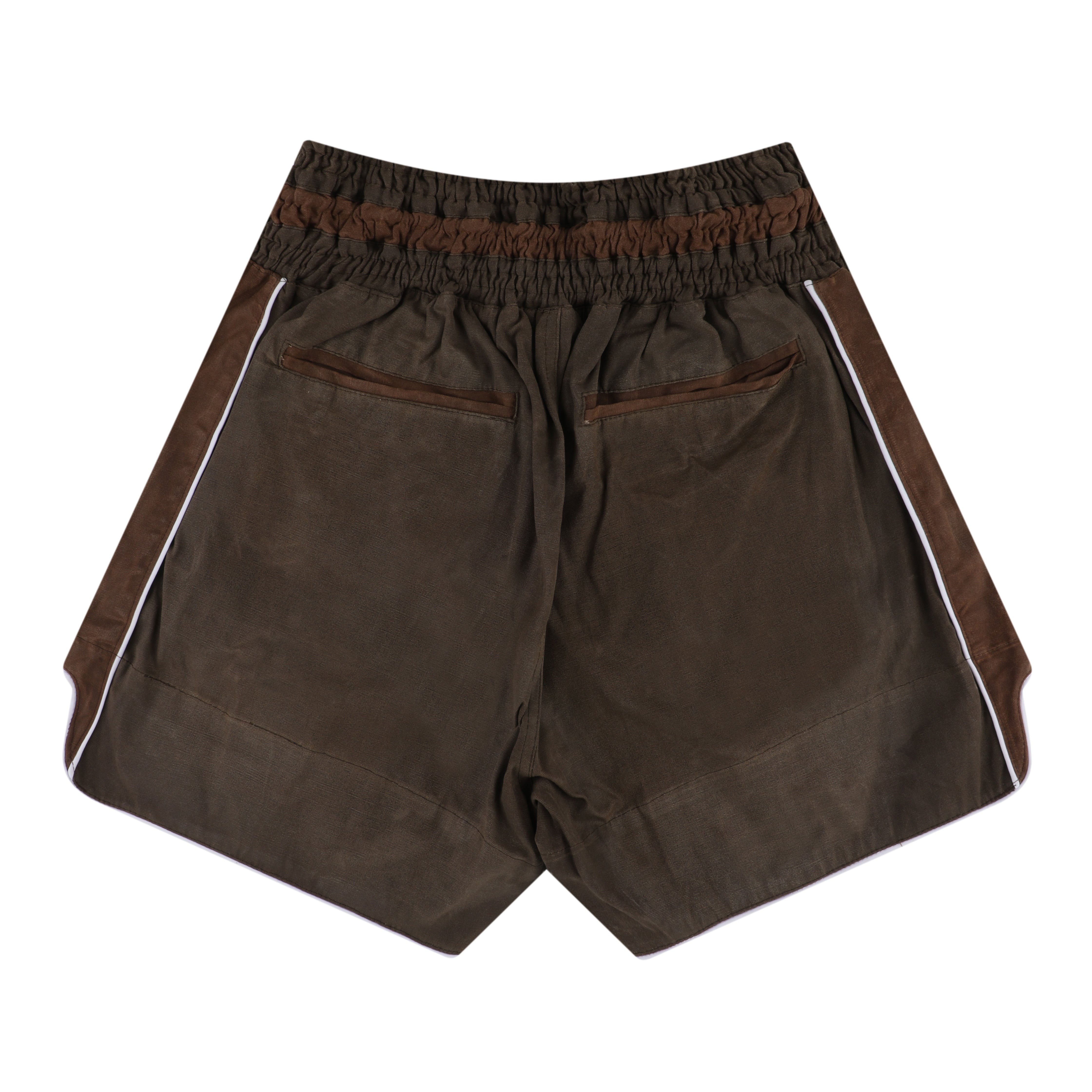 Conjure / Canvas Boxing Shorts - Brown