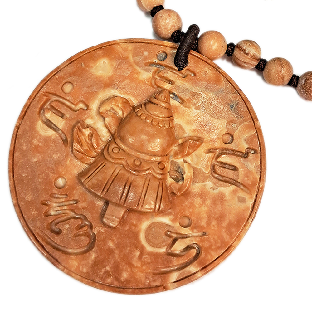 寶幢八吉祥龍宮舍利能量石項鍊A9【十方】139859