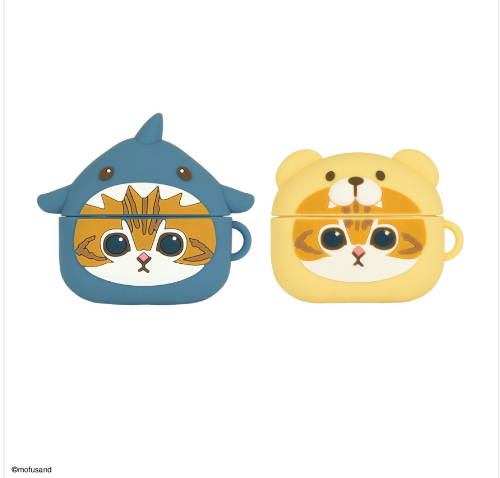 mofusand貓福珊迪 airpodspro 1/2代 共用 保護殼 日本🇯🇵限定正品