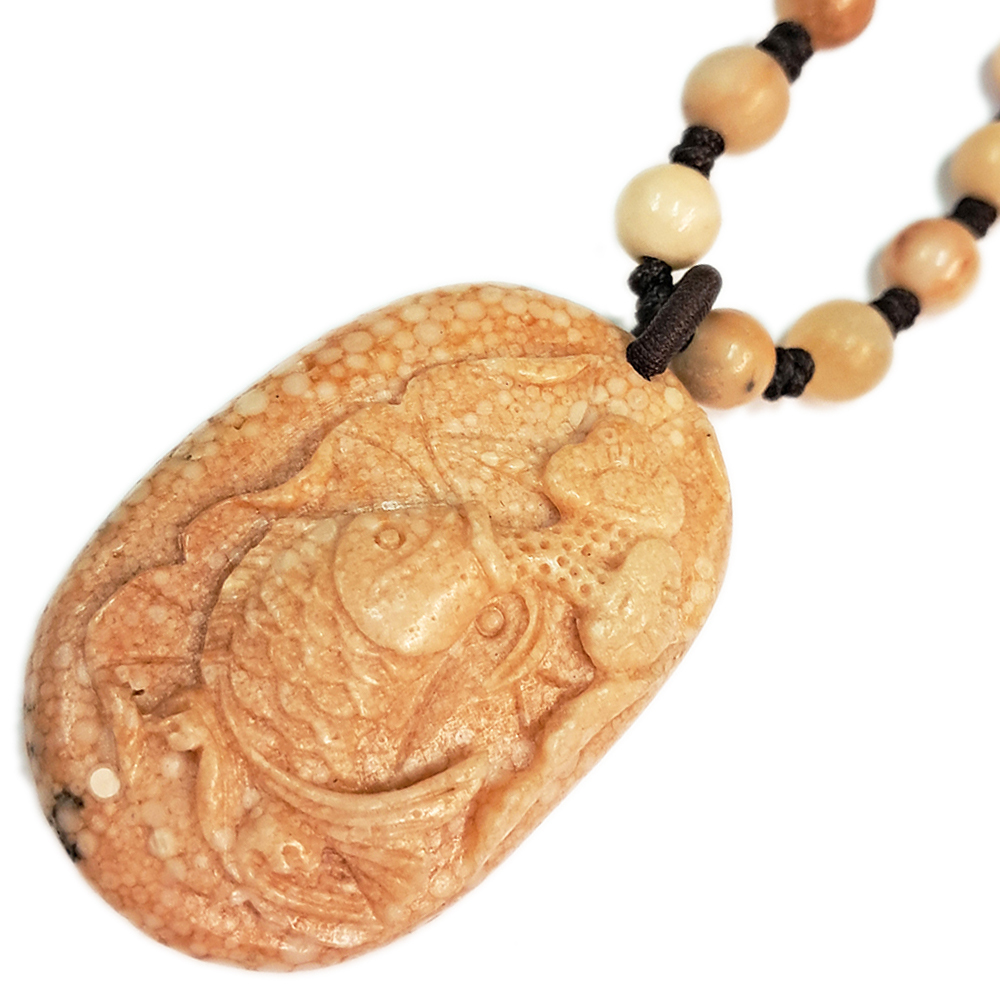 魚躍龍門巧雕龍宮舍利項鍊A19【十方】143247