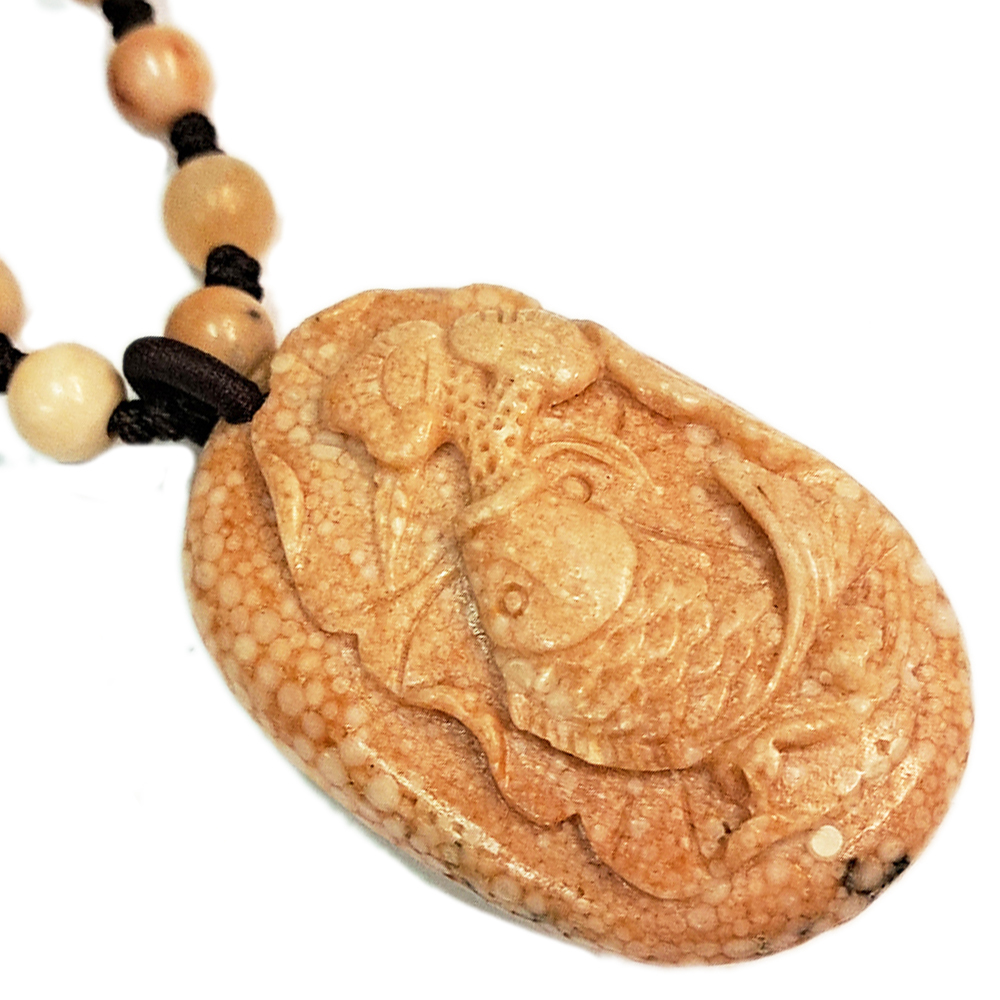 魚躍龍門巧雕龍宮舍利項鍊A19【十方】143247