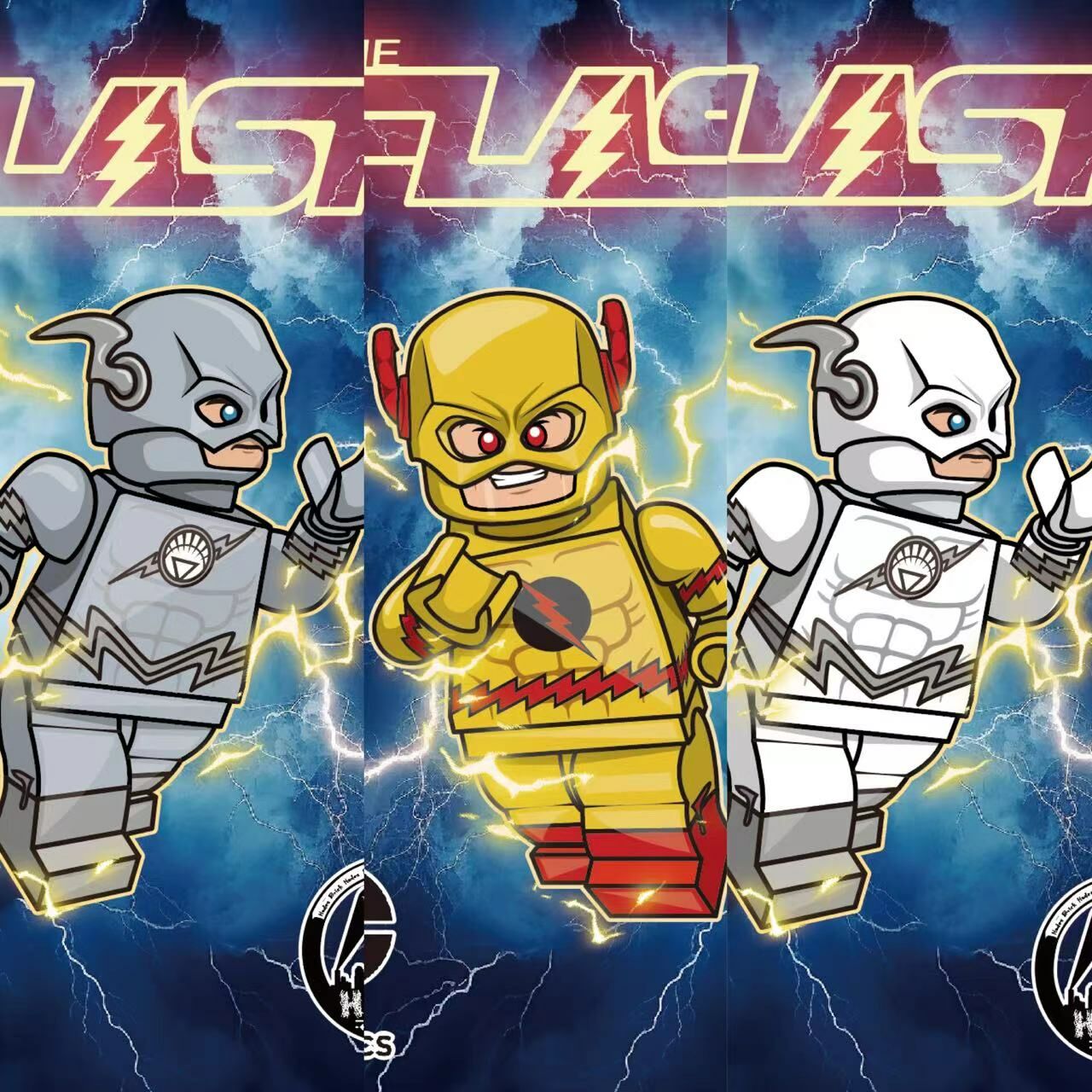 [Hades] [In Stock] Reverse-Flash & White Lantern Flash [PADprinted]