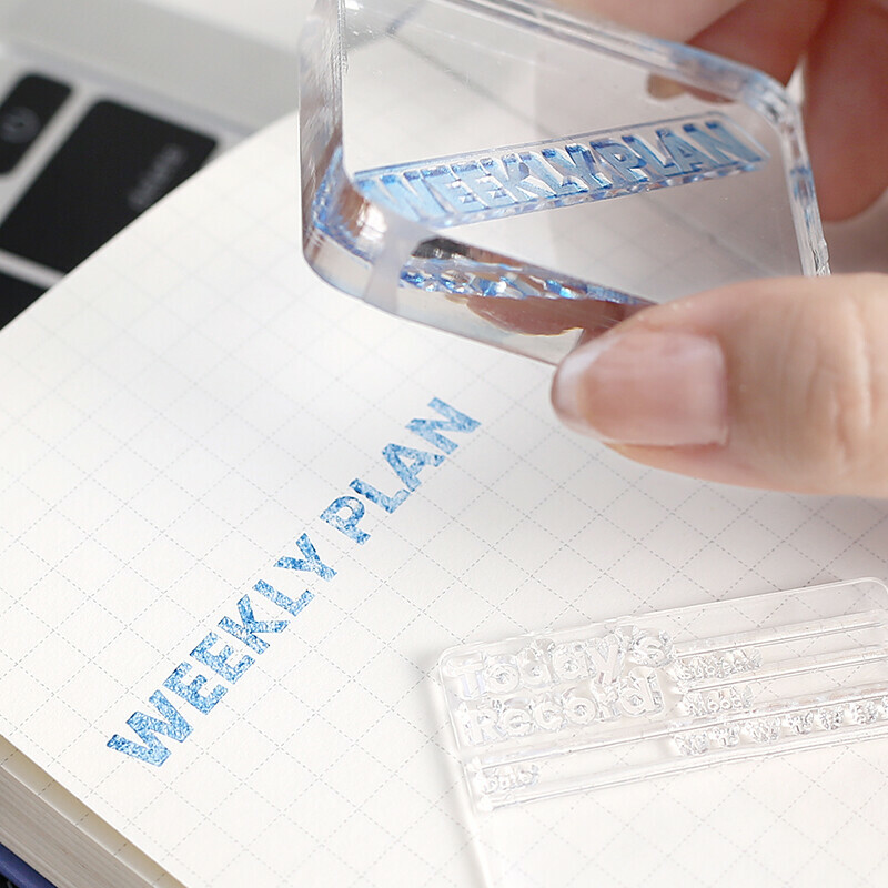 TO-DO計畫 +Clear Stamp 透明印章組 ｜日本BGM