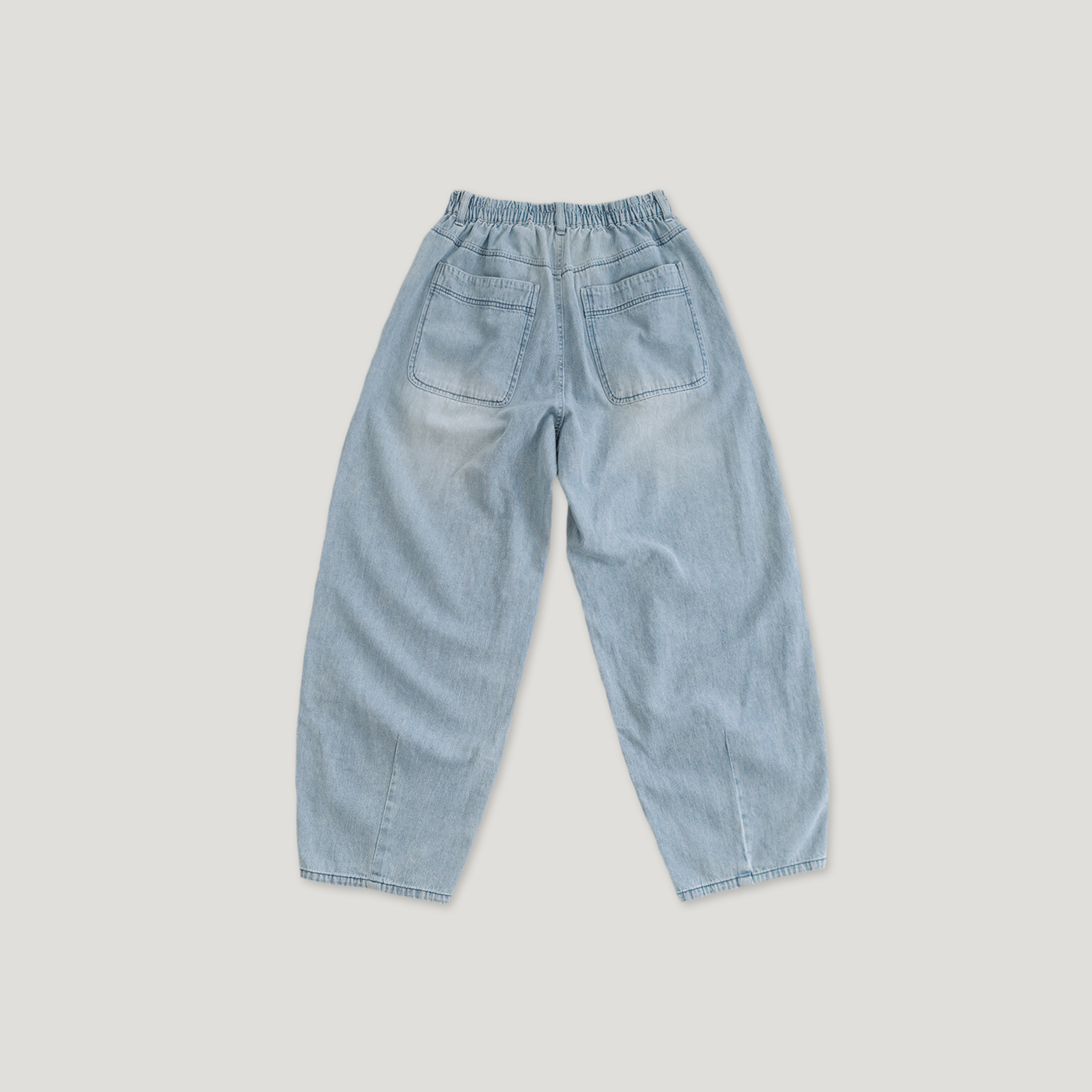 J.P.L. 高腰貝克廓形丹寧褲 ╭ 2色 ╮