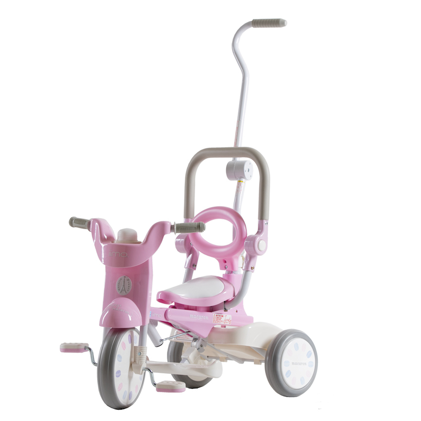 日本 iimo #02 Macaron 可摺合三輪車