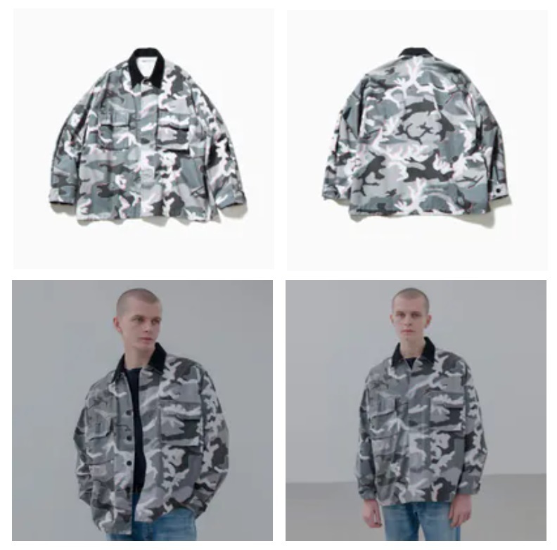 SOPH Uniform Experiment MOIRE CAMOUFLAGE BLOUSON - PRE ORDER ITEM (預訂中)