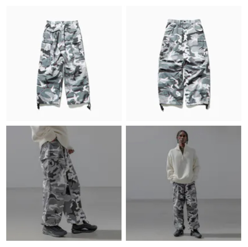 SOPH Uniform Experiment MOIRE CAMOUFLAGE CARGO PANTS - PRE ORDER ITEM (預訂中)