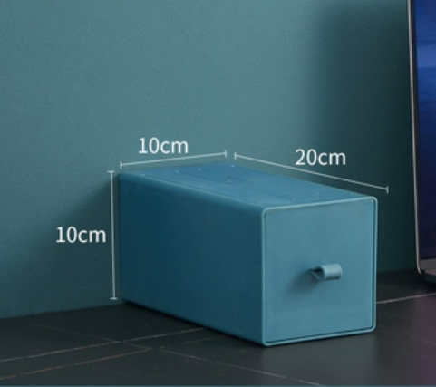 Hot push storage box ([Type C-Quiet Blue]--20*10*10cm)