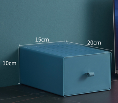 New storage storage box ([Type D-Quiet Blue]--20*15*10cm)