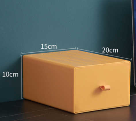 New storage storage box ([Type D-Lemon Yellow]--20*15*10cm)